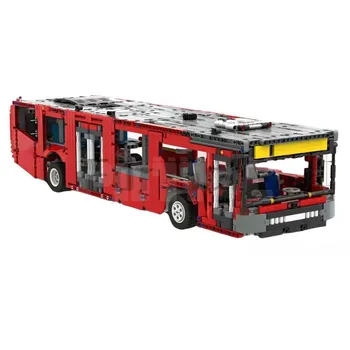 MOC-45507 Model autobusa C od Dadudi Creations je Gradbeni blok Сращенная tehnologija montaže Igračka Slagalica Dječji dar