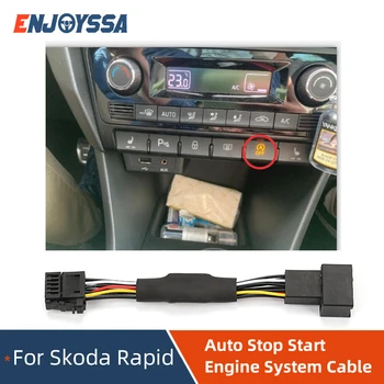 Automatsko pokretanje i zaustavljanje s memorijom zadani uređaj, modul za pokretanje-stop, kabel adapter za Škoda Rapid