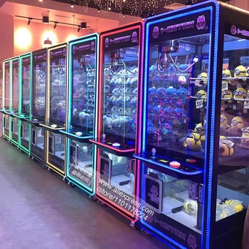 2023 Novi dizajn Prozirno automat za prodaju igračaka s когтистыми dizalicama Djeca i odrasli vole igrati u automat za arkadne zabave s монетоприемником