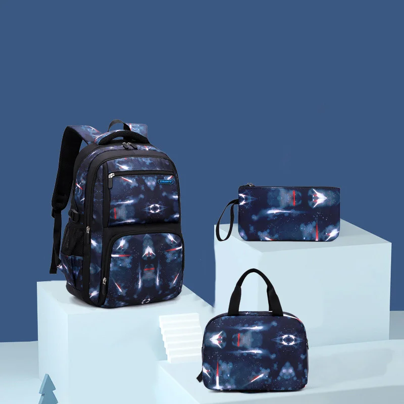 3 kom./compl. školske torbe za dječake vodootporni najlon ruksak adolescencija školski ruksak dječji ruksak torba za ланча torbe za olovke