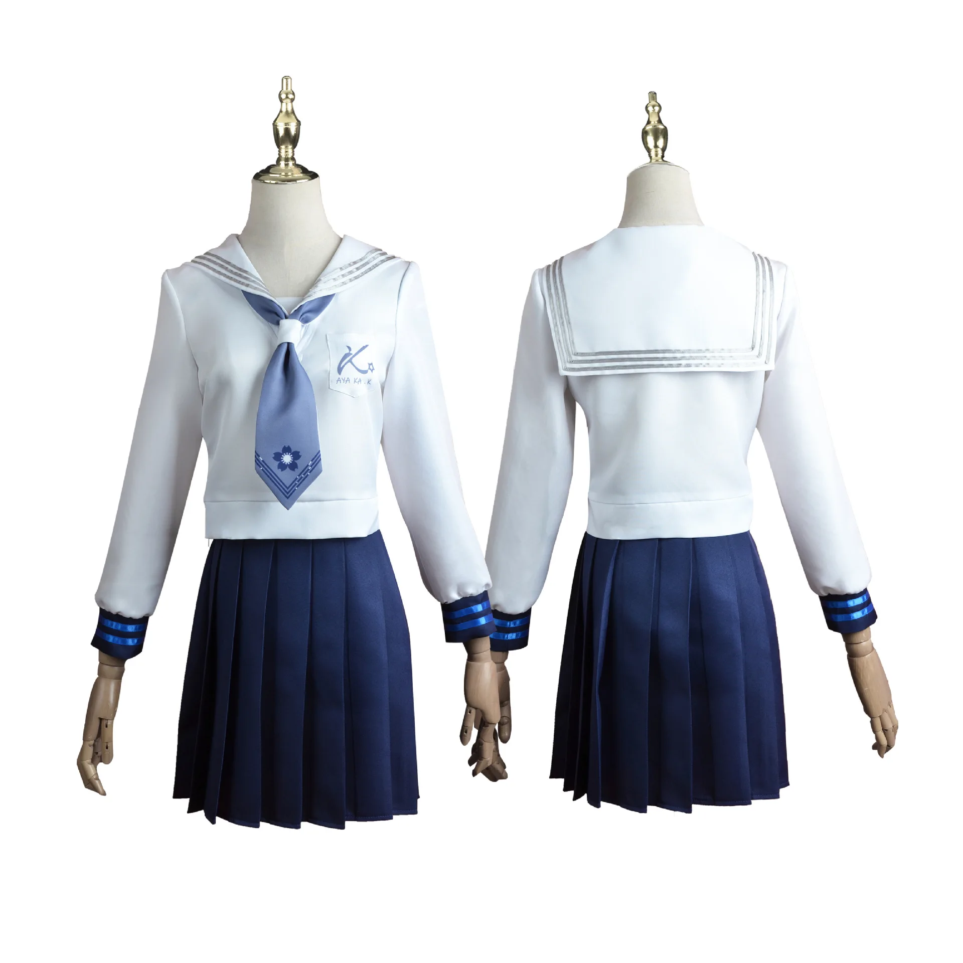 Brdwn Genshin Impact Unisex Камисато Аяка Аято perika Jk uniformi Držanje par Cosplay odijelo