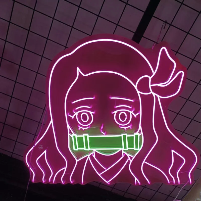 Modni slika Anime Personalizirane neonski znak Na red Wall mount 12 led akril neonski lampa Home studio Soba Dekor shop