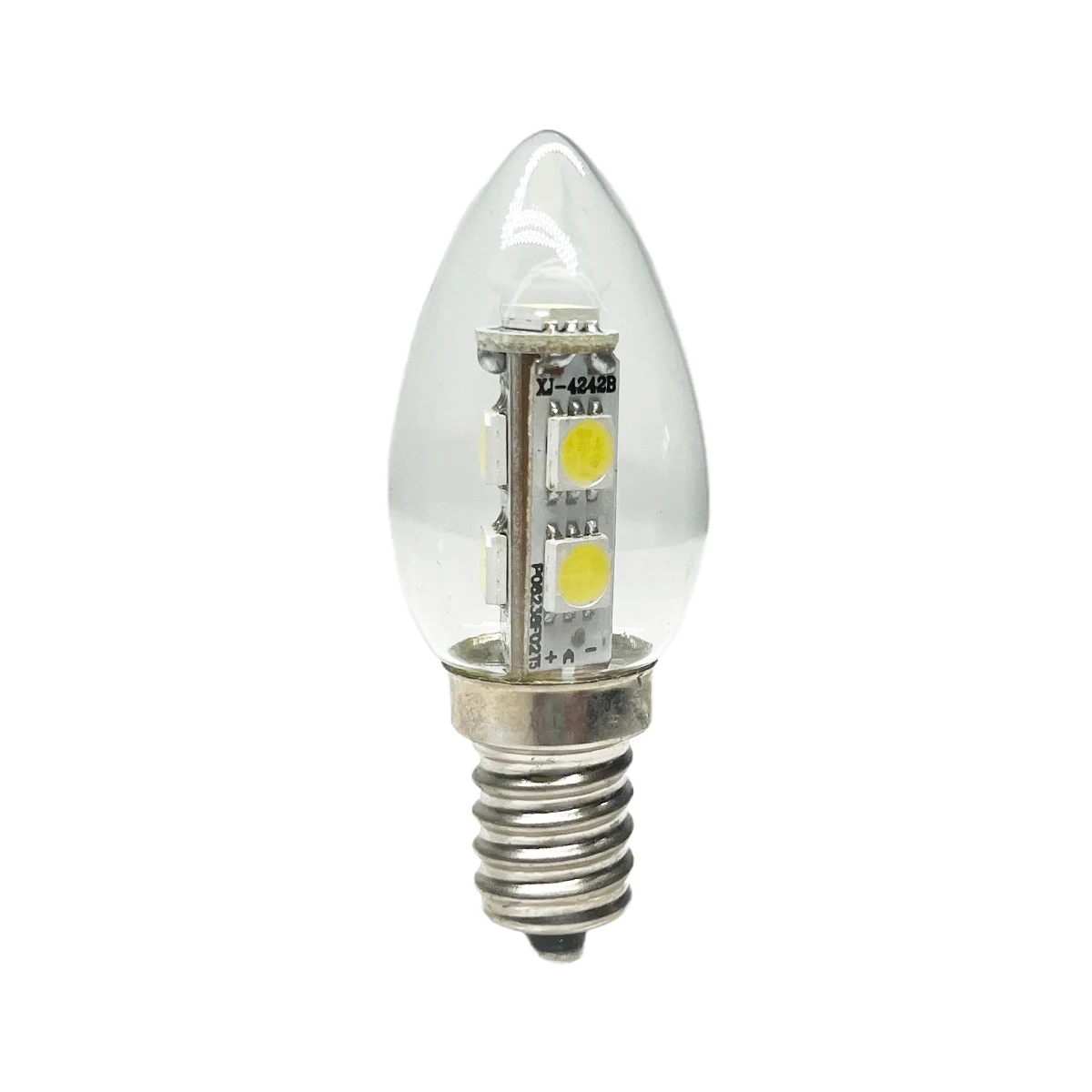 Mini led za uštedu energije svjetiljka E12 snage 1 W, luster, kristalna lampa, toplo/hladno bijelo, zamjena volfram žarulje snage 15 W