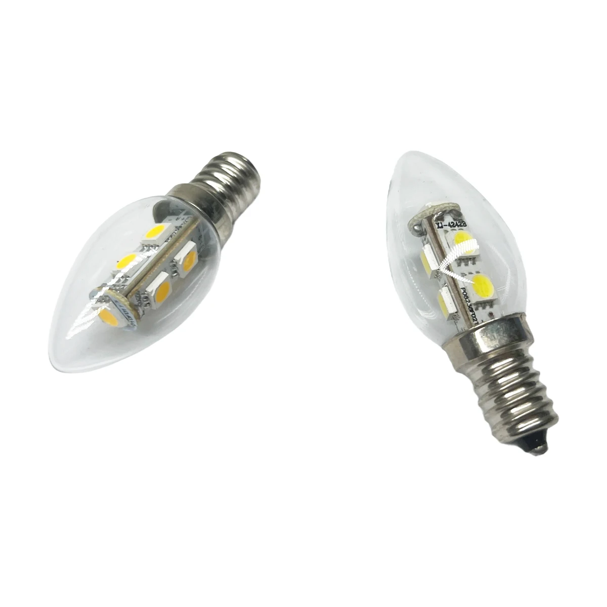 Mini led za uštedu energije svjetiljka E12 snage 1 W, luster, kristalna lampa, toplo/hladno bijelo, zamjena volfram žarulje snage 15 W