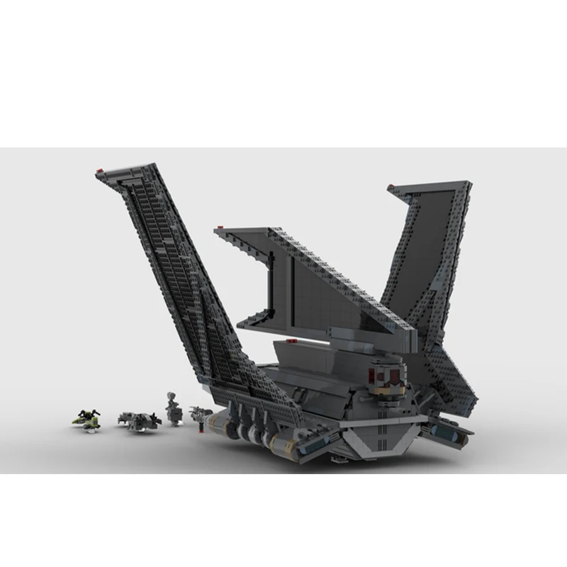 Svemirski rat serija Pustoš Marauder Model borac gradivni blokovi skup MOC dječje igračke Božićne darove 4578 kom.
