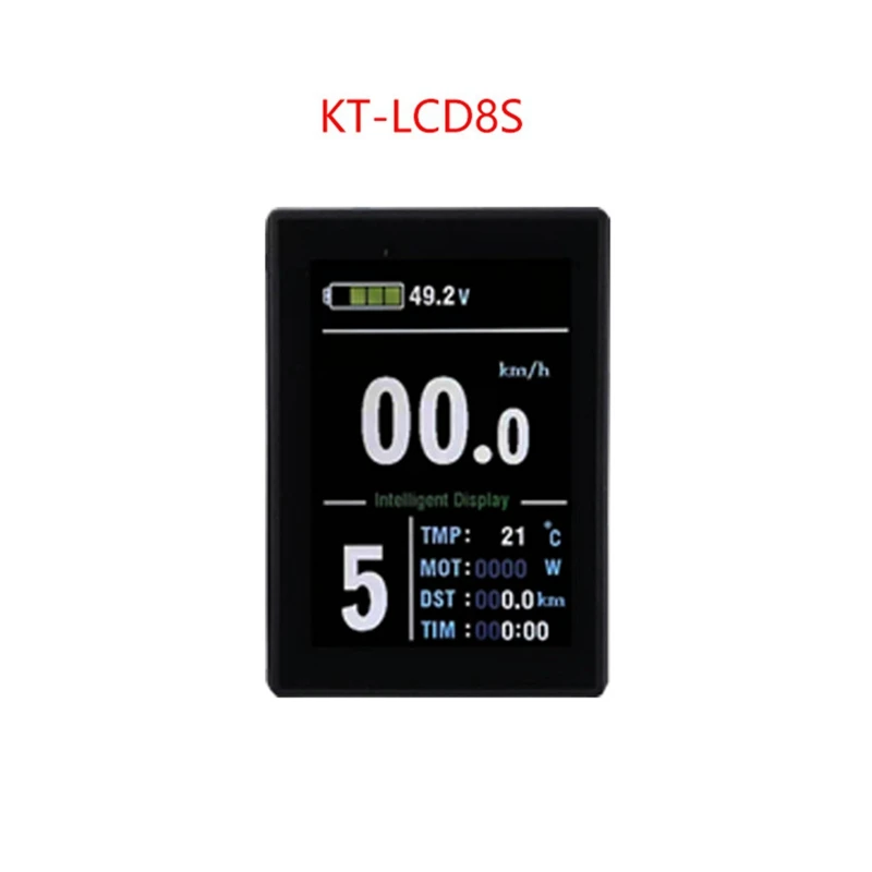 Prikaz Ebike KT LCD8S Boji USB Električni bicikl Pribor za pretvaranje zaslona bicikla Višefunkcijski priključak